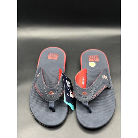 Boston Red Sox REEF Fanning x MLB Bottle Opener Sandals Flip Flops Mens 10 NWT main image 10